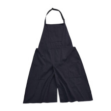 (Height 100cm, Black) Pottery Apron with Pockets for Women Split Leg Apron for Potters Art Working Black 2025