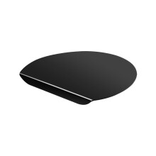 Transparent NonSlip Acrylic Cutting Board with Lip for Kitchen Table Stove Camping Meat Black