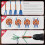 4PCS Wire Twisting Tool,Wire Stripper and Twister,3Way/5Way Wire Stripping Tool and Wire Cap Twisting Tool 3