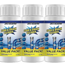 (3pcs)Wild Tornado Powerful Sink & Drain Cleaner High Efficiency Clog Remover & Clean