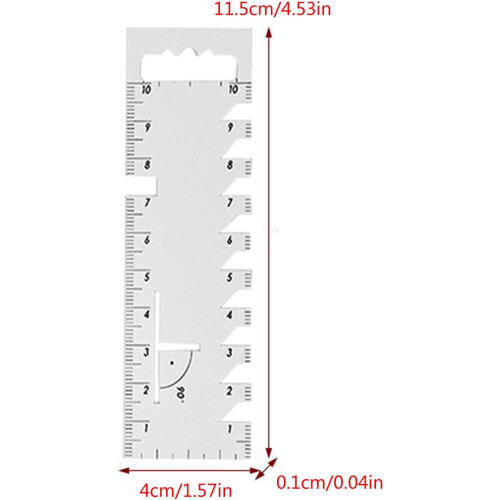 Quilting Ruler Clear Acrylic Sewing Ruler for Patchwork Easy Precision Fabric Cutting 1