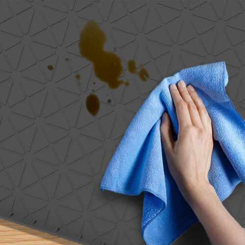 Under Sink Mat Waterproof Silicone Protector for Kitchen Cabinets Leak Proof Easy Clean 71x56cm 1