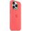 (Guava) For Apple iPhone 15 Pro Silicone Case with MagSafe 2