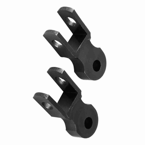 Motorcycle Rear Shock Absorber Riser 5cm Heightening Device Pad for Chassis (2 Pack, with Screw) 2