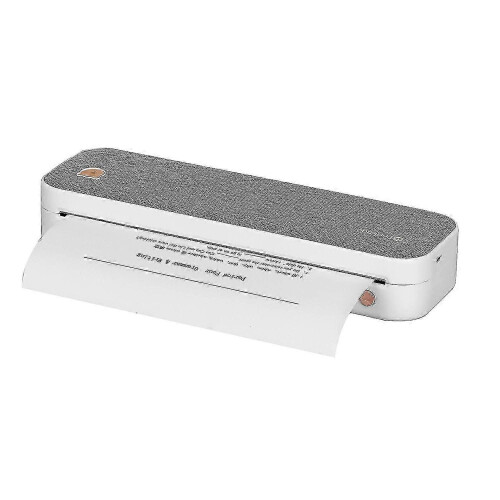 A4 Paper Printer Thermal Transfer Wireless Printer 210mm Mini Mobile Photo Printer