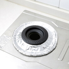 Brennereinsätze aus Aluminiumfolie, Edelstahl-Herdabdeckungen, schützen Gasherde vor Schmutz und Ölflecken, hitzebeständige Aluminiumfolie für