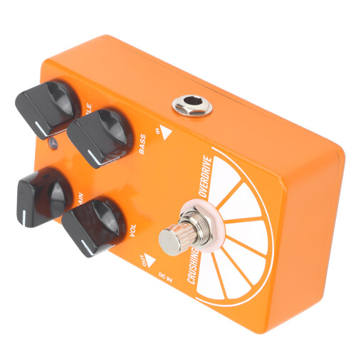 Πεντάλ κιθάρας Distortion, Εφέ αναλογικής Turbo Distortion με 3 λειτουργίες και True Bypass, 1
