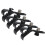 Microphone Mount Clamp For Drum Kits, Adjustable Drum Rim Mic Clips With Flexible Design And Shockproof Structure, Durable Material Solid Metal 2