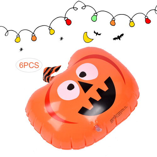 Διακοσμήσεις κολοκύθας για το Halloween, τρομακτικά μπαλόνια από αλουμινόχαρτο 2