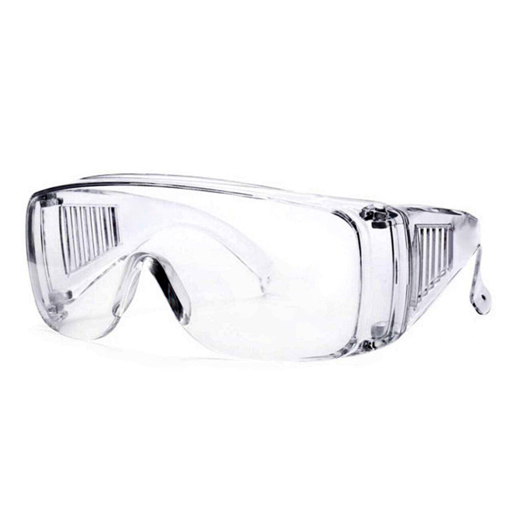 Lightweight Safety Glasses With Anti Fog Glare Protection Wrap Around Fit Over Prescription Eyewear Scratch Resistant Uv Defense Vented Side Shields 9138057873665