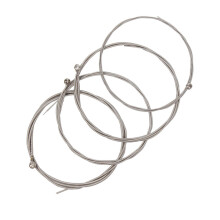 Bass Strings for Electric Bass Instruments, Steel Core Nickel Alloy Wound with Nickel-Plated Ball-End, Sturdy and Durable Construction Ensures