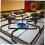 Gas Stove Wok Ring Cast Iron Stand with AntiSlip Stability and Secure Rectangular Fit 4