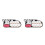 2Pcs Nipple Measuring Card for Flanges Assorted Colors Flexible Paper 8