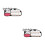 2Pcs Nipple Measuring Card for Flanges Assorted Colors Flexible Paper 10