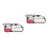 2Pcs Nipple Measuring Card for Flanges Assorted Colors Flexible Paper 9