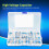 100pF-10000pF 15 Value High Voltage Ceramic Capacitors Assortment Kit (180pcs) 5