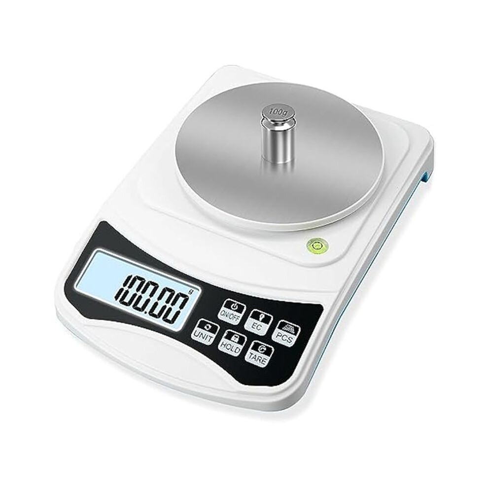 Digital Lab Scale, Gram-Scale 1000G 0.01Gaccuracy, Multi-Function High Precision Electronic Scale With 100G Weight 4713401173124