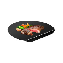 Acrylic Cutting Board with Lip, Non Slip FoodGrade Surface for Kitchen Sink and Countertop, Black