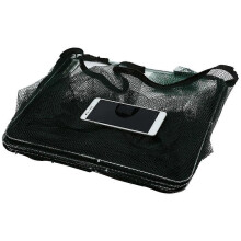 Nylon Foldable Crab Fish Trap Cast with 12 Holes Automatic Fishing Net