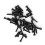 Black Hex Socket Cap Head Screw Bolt Set (M3*16mm, Fully Threaded, 50pcs) 1