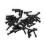 Black Hex Socket Cap Head Screw Bolt Set (M3*16mm, Fully Threaded, 50pcs) 3