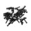 Black Hex Socket Cap Head Screw Bolt Set (M3*16mm, Fully Threaded, 50pcs) 4