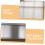 3pcs PVC Vertical Blind Replacement Slats Kit for Windows Easy Installation and Smooth Operation 2