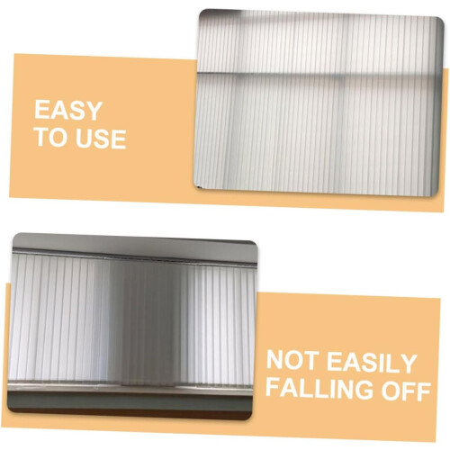 3pcs PVC Vertical Blind Replacement Slats Kit for Windows Easy Installation and Smooth Operation 1