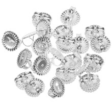 40Pcs Protective Earring Backs Copper Secure Stoppers for Daily Use