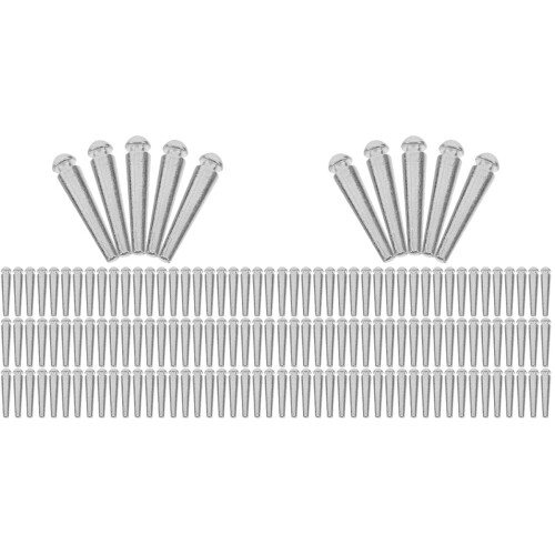 200Pcs Silver Metal Pegs for Cribbage Board and Card Game Scoring 2