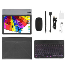 Android-tablet met octa-core processor, nieuwste Android-systeem, octa-core CPU, IPS-scherm, ultrahelder ontwerp, snelladen, grote batterij, dubbele