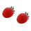 2Sets DIY Red Wool Felt Fruit Pendant Handmade Felting Material 8