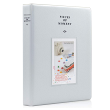Fotoalbum für Polaroid-Fotos Instax Mini 9 (64 Fotos) Grau