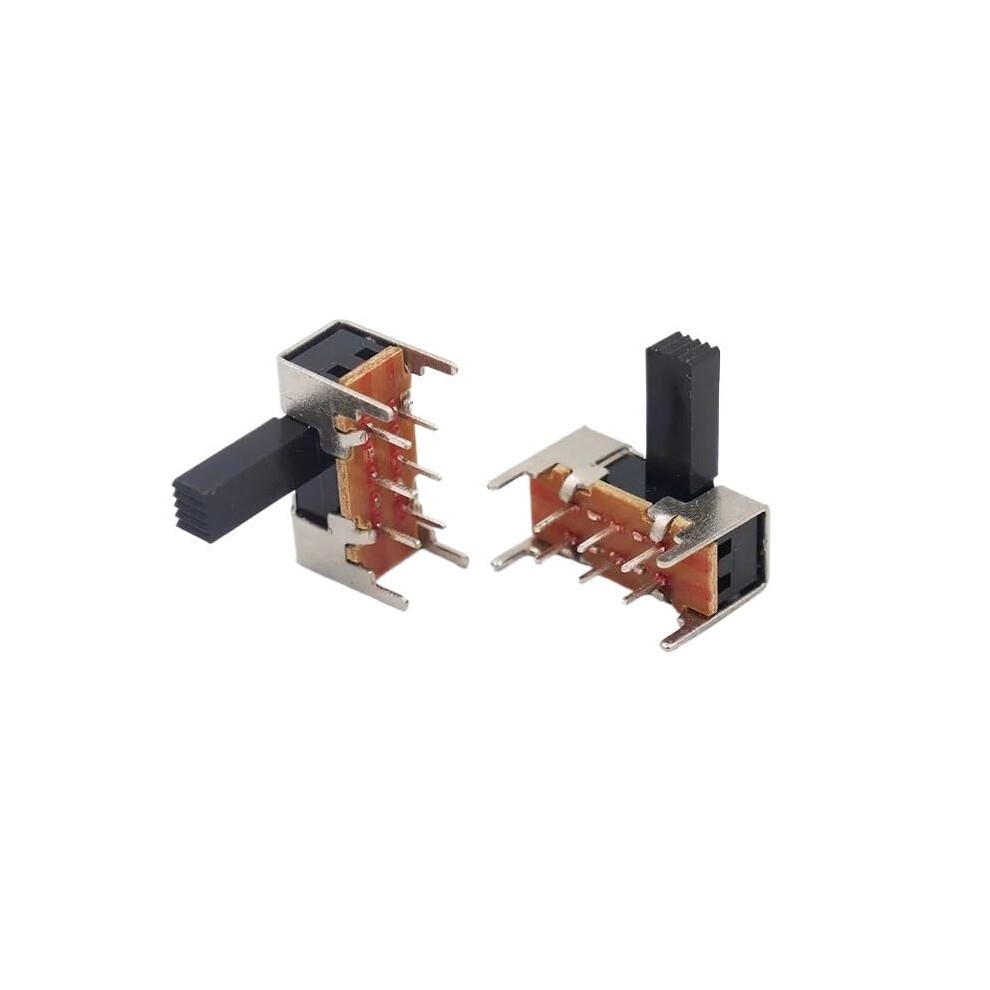 10Pcs Sk22h05 2Speed 6Pin Toggle Switch Dual Row Horizontal Design Handle Height 10Mm 9044945635638