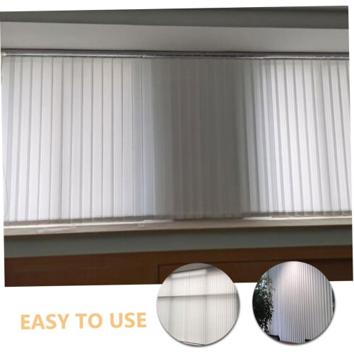 3pcs PVC Vertical Blinds Replacement Slats for Windows and Sliding Doors Easy Install Wide Compatibility 2