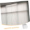 3pcs PVC Vertical Blinds Replacement Slats for Windows and Sliding Doors Easy Install Wide Compatibility 4