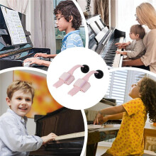 Piano Gesture Corrector Piano Practice Hand Position Corrector with Palms Support Piano Hand Shape Exerciser Tool
