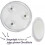 10x Magnifying Mirror with 3 Suction Cups, Make-up Mirror with 10x Magnification Tw 5