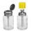 2Pcs Leak-proof Bottles Leaf-proof Storage Bottles Empty Cleaner Storage Bottles 1