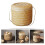 1pc Handheld Bamboo Egg Basket Hand-woven Tea Box Bamboo Pot Bamboo Bucket 2