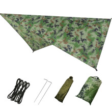 Mångsidig picknickmatta för utomhusäventyr, ripstop polyesterförstärkta sömmar multifunktionell tältpresenning för camping, backpacking,