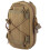 Bolsa tática compacta e leve, impermeável e multiuso, em tecido Oxford cáqui, com interior acolchoado resistente a impactos e design cortado a 2