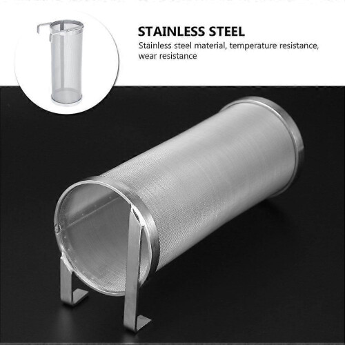 1Pc Stainless Steel Filter Cask Wine Filter Bucket Filter Cask for Home 2