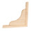 Wooden Triangular Wall Bracket Triangle Shelf Bracket Decorative Shelf Brackets for Wall Shelf Support Wood Shelf Bracket Floating Shelf Bracket 3
