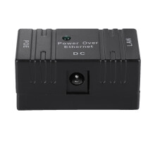 POE Injector High Speed Data Transfer Easy Installation Wall Mounted Power Supply Sturdy and Durable Universal RJ45 Connector Passive Ethernet Power