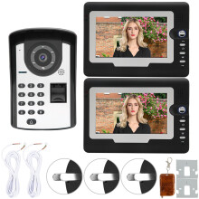 Trådbunden videoporttelefon med LCD-skärm, IR-nattseendekamera, dubbelvägs porttelefon för hemsäkerhet, robust utomhuskamera, oxidation