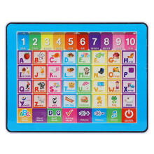 Electronic Educational Toy for Toddlers Trilingual Learning Tablet with Interactive Games Music & Quiz Modes Montessori Approved Speech Therapy Aid