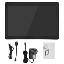 Smooth Games On Android Tablet, Fast App Launches IPS Display 10 Inch HD Touch Screen Dual Camera WiFi6 Long Battery Life Quad Core Processor Octa