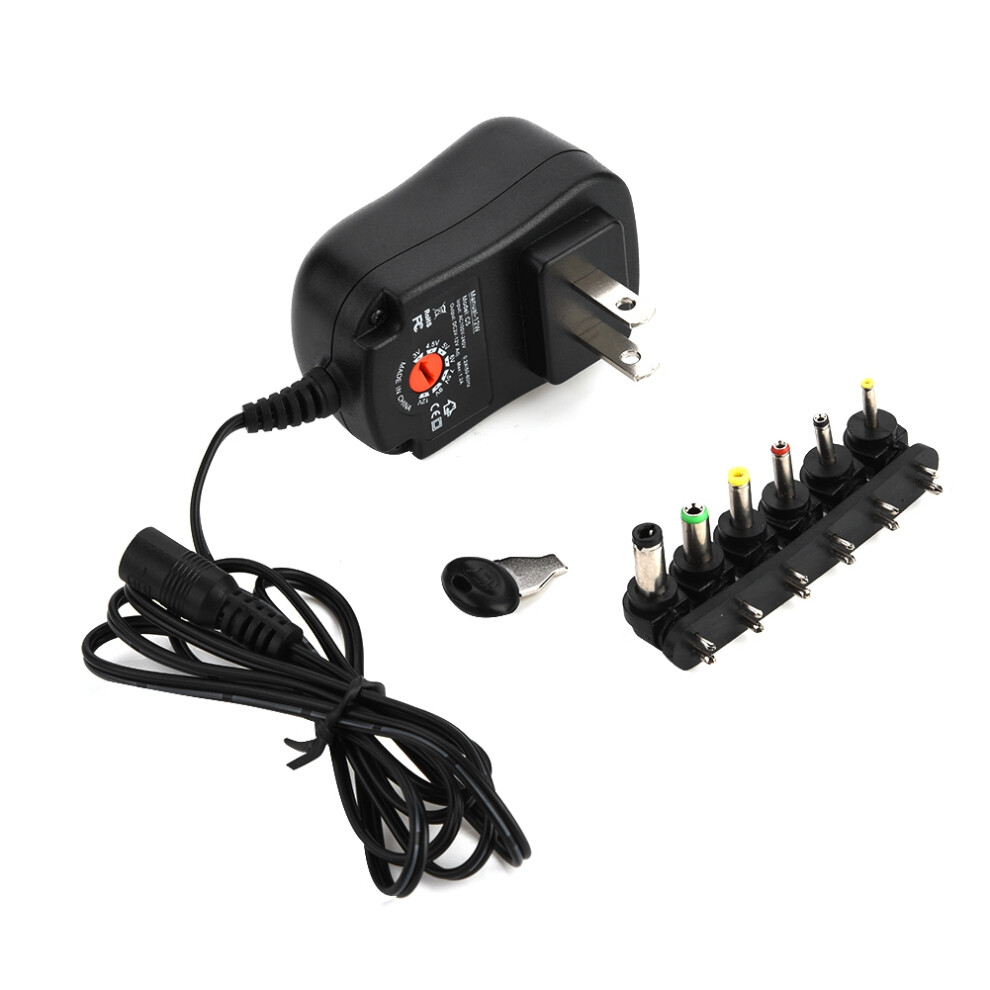 Multi Voltage Output Universal Ac Dc Adapter Adjustable Voltage Power Supply For Household Electronics Wall Cord Charger With Built In Over Current 9138057887198