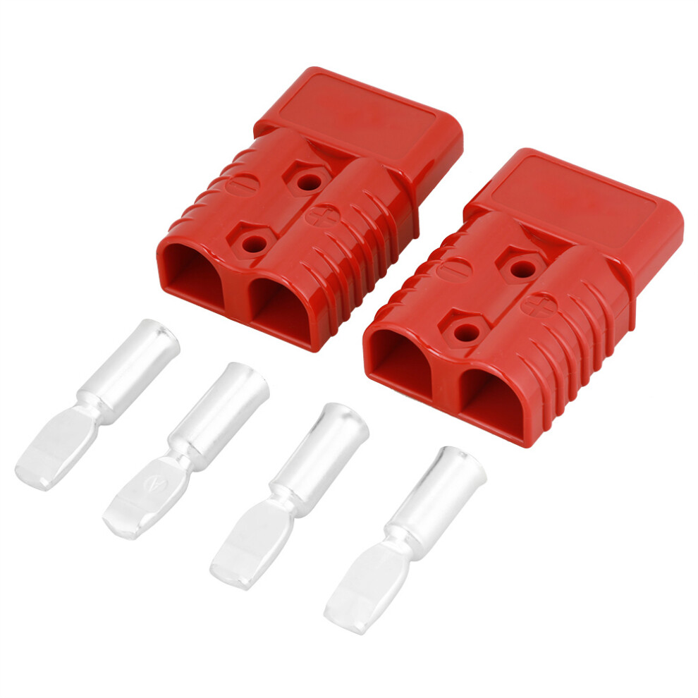 Quick Disconnect Plug Battery Quick Connect, High Current Connector Easy To Install Copper Plated Silver Terminal Corrosion Resistant Waterproof High 9138057888126